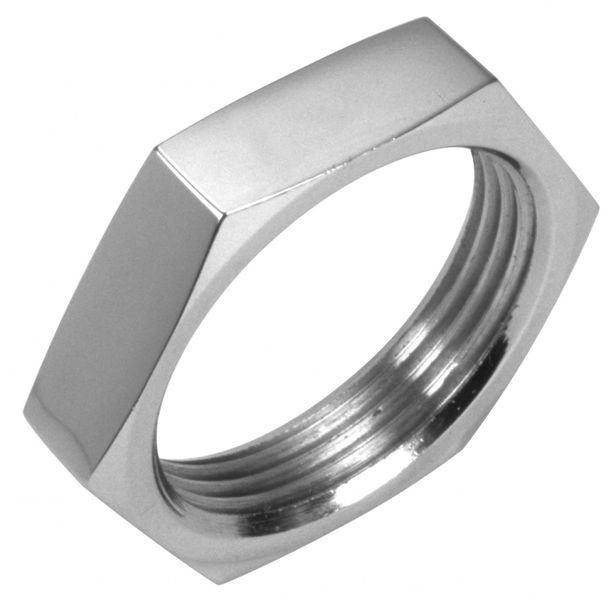 Контргайка стальная оцинкованная Ду 32 (1-1/4″)