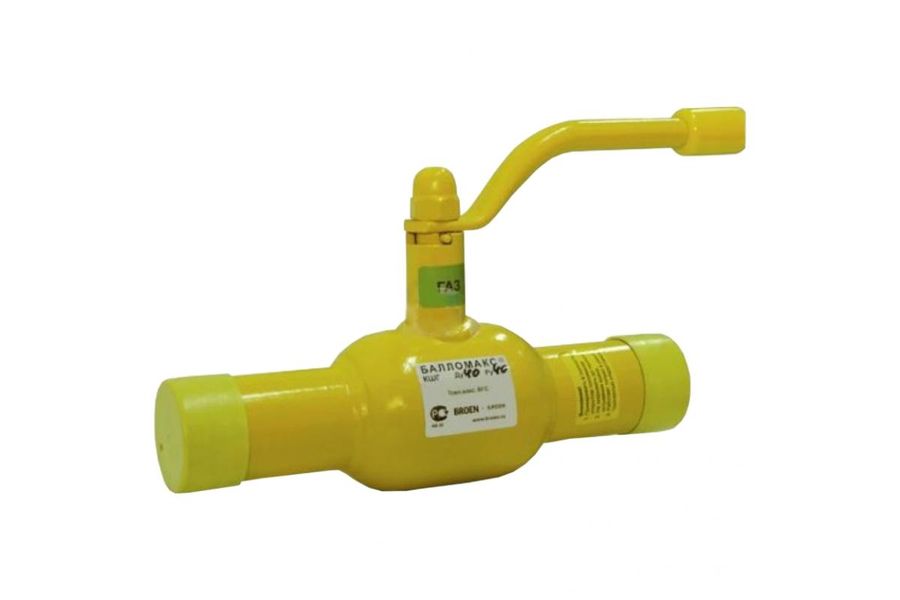 Кран газ стальной фланцевый Ду-125 Ру-16 L=325мм Broen Ballomax 11с10фт КШГ 70.003.125