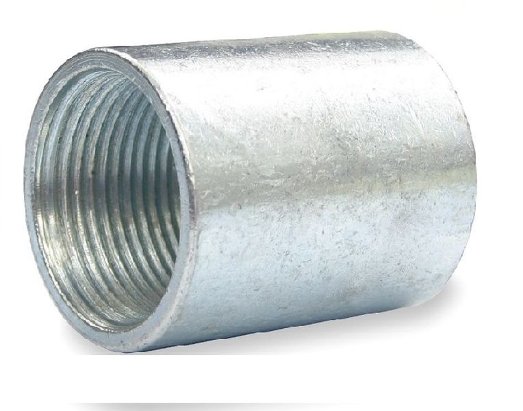 Муфта стальная оцинкованная Ду 65 (2-1/2″)