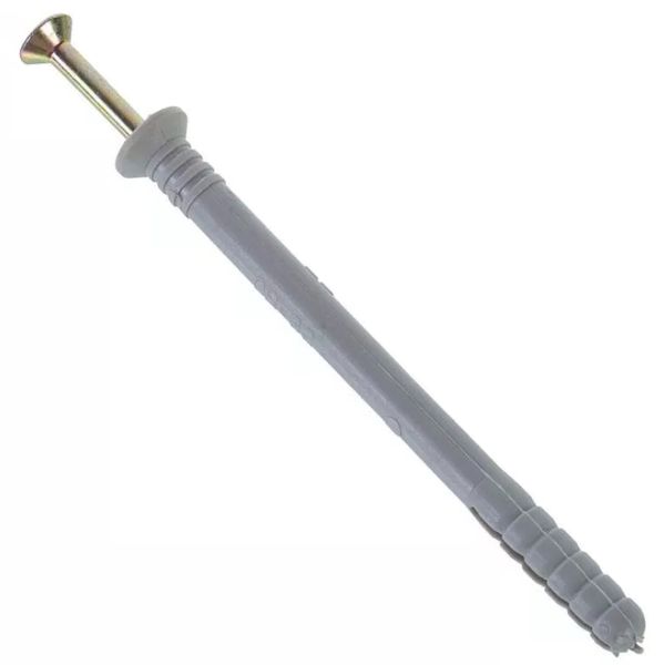 8х120 дюбель-гвоздь нейлоновый с бортиком UCX (уп. 50 шт) (упак)