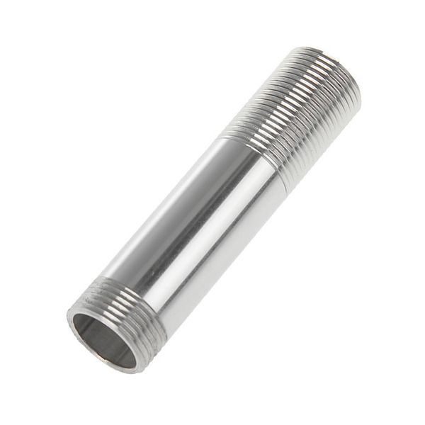 Сгон нержавеющий AISI 304 резьба-резьба, DN 40 (1-1/2″)