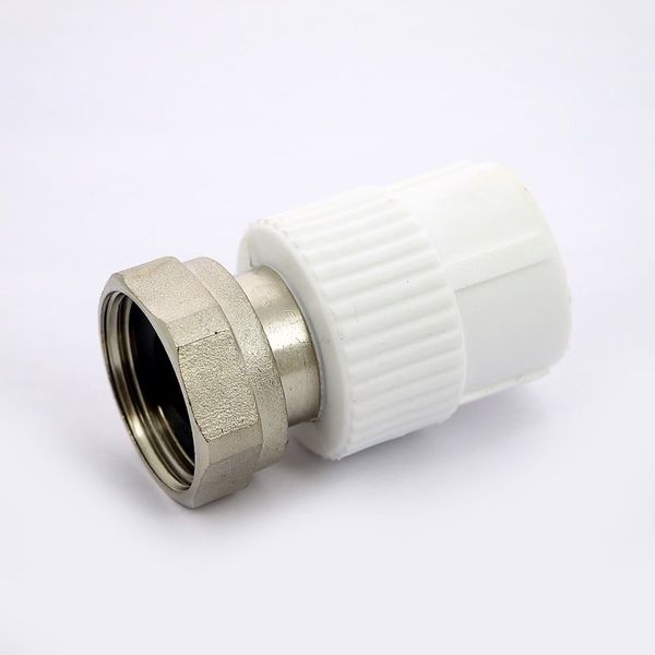 Разборное соединение PP-R серое ВР (ВН) Дн 32-1″ Wavin Ekoplastik