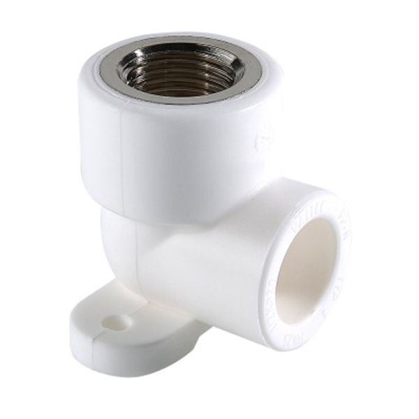 Водорозетка PP-R серая ВР (ВН) Дн 20-1/2″ 90гр Wavin Ekoplastik